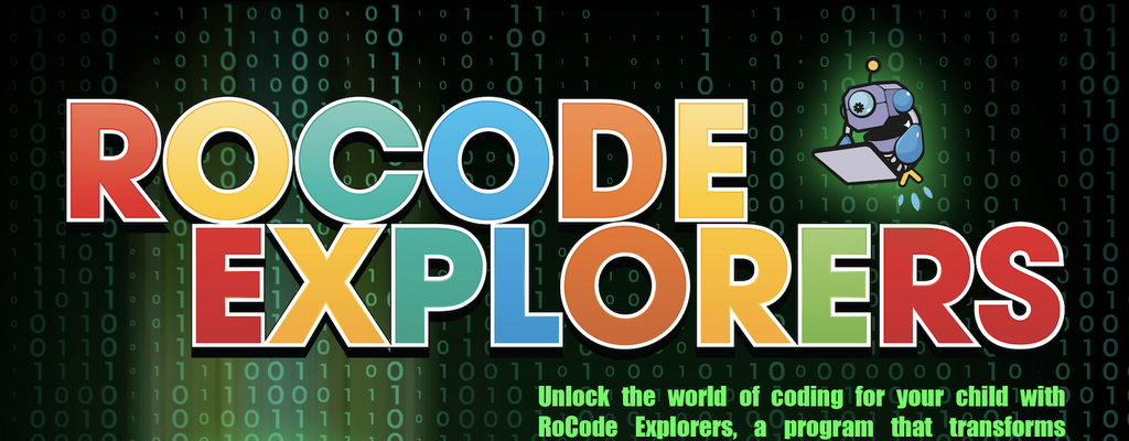 RoCode Explorers: Coding Program - Fall 2026 (aged 7-14) (2026-10-01 - 2026-12-04)